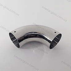 З'єднувач ПВХ поручня D=49 мм ST-456 під 90 град.