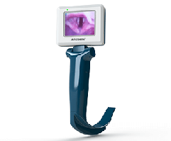 Відеоларингоскоп з пластиковим клинком