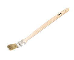 Пензлик радіаторний 38 мм 1.5" дерев'яна ручка MERCURY