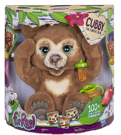 Інтерактивний ведмедик Куббі Фуріал Ведмежатко Каббі FurReal Friends Cubby The Curious Bear Hasbro