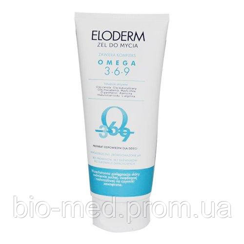 Eloderm — зволожувальний очищувальний гель, 200 мл, фото 1