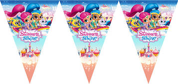 "Шиммер и Шайн" - Вимпел, 10 прапорців.