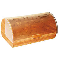 Хлібниця 36,5х22х16,5см дерево/пластик Maestro