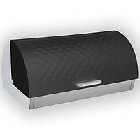 Хлібниця 38,5x19x25,5см нержавіюча сталь чорна Maestro