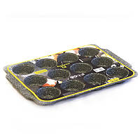 Форма для випічки 12 кексів 40х27х4,5см вуглецева сталь Maestro