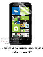 Глянцевая защитная пленка для Nokia Lumia 620