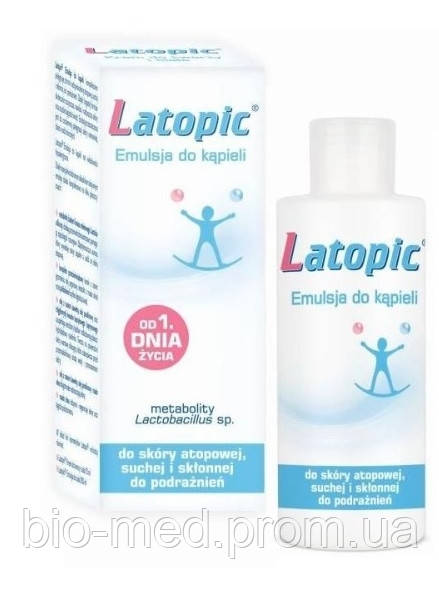 Latopic — емульсія для ванни від народження, 400 мл, фото 1