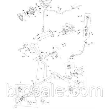 Гальмівний кабель Can-Am BRP Brake cable