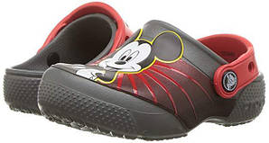 Дитячі Crocs мікі маус US c12 EUR 29 30 Крокси унісекс оригінал клоги 29-30