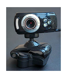 Веб-камера FrimeCom FC-E014 Чорний (1.3 Mpix, mic.) USB + Міпі jack 3.5 мм, фото 1