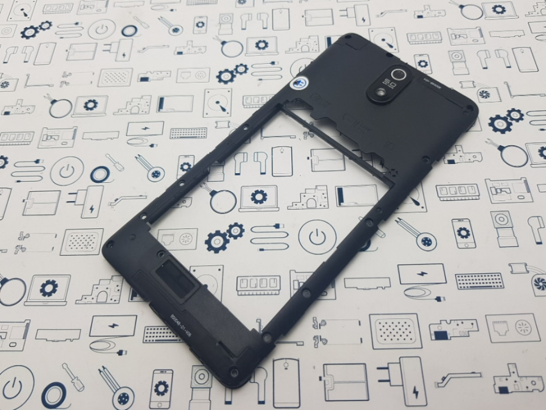 Середній корпус tp-link neffos c5s (tp704a) зі склом камери сервісний оригінал з розборки