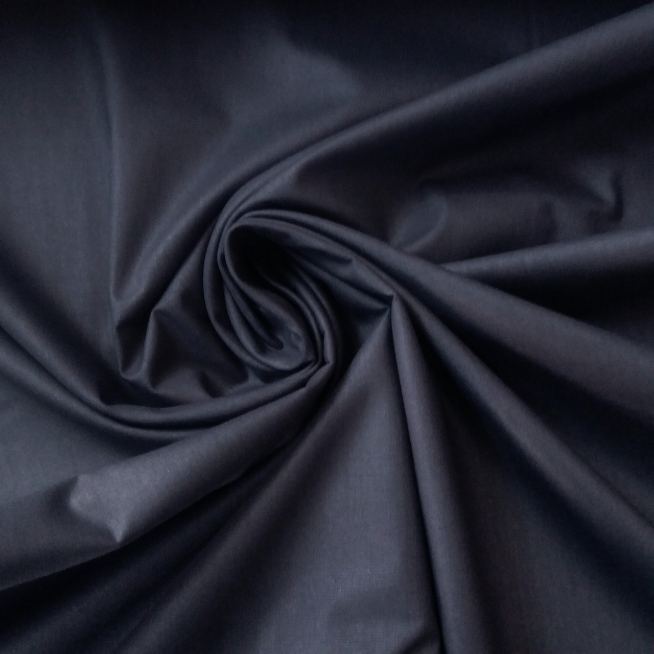 Ранфорс однотонний темно-сірий (графітовий), ш. 240 см, фото 1