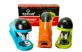 Степлер 9911-Radius, розмір 10,7 х 5,9 х 4см (скоба #24/6-26/6), Radius 9911N-R KNZ