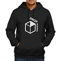 Худі (кенгуру) DROPPARTNER Merch Premium Classic Hooded Sweat з принтом S / 46 Чорне (SUN_DP010S)