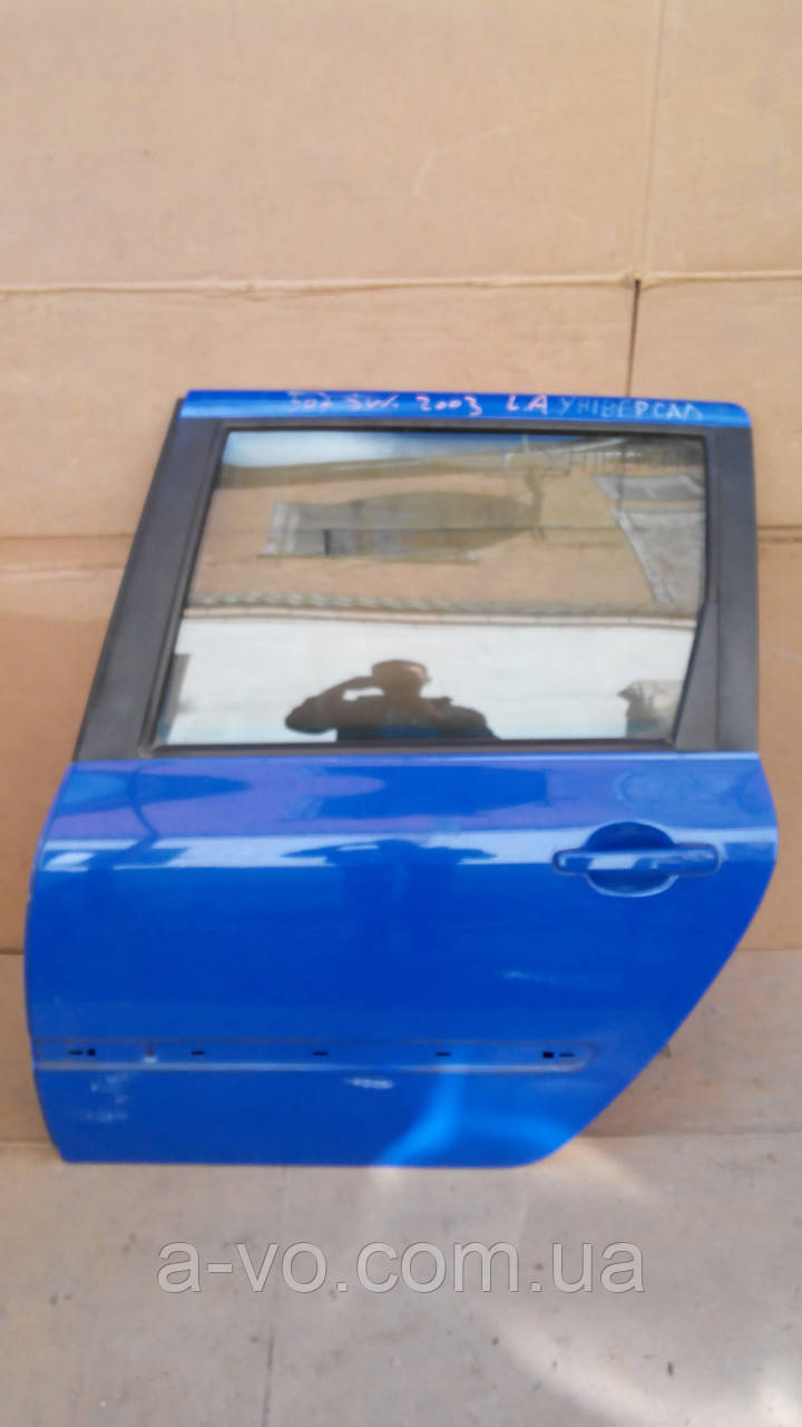 Двері задні ліві для Peugeot 307 Універсал, 2001-2008, фото 1