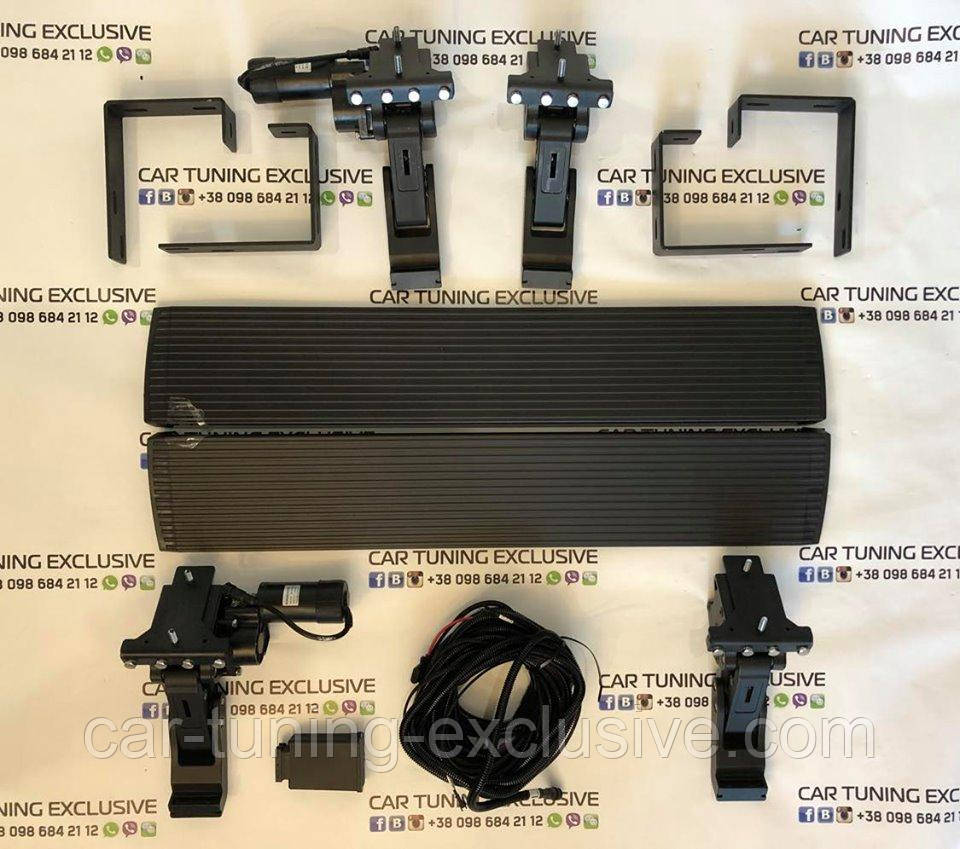 BRABUS power - retractable running boards front doors for Mercedes G-class