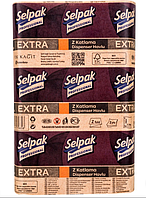 Рушник 23 х 14 х 8 см Selpak Professional Extra 2 шарові 200шт целюлоза