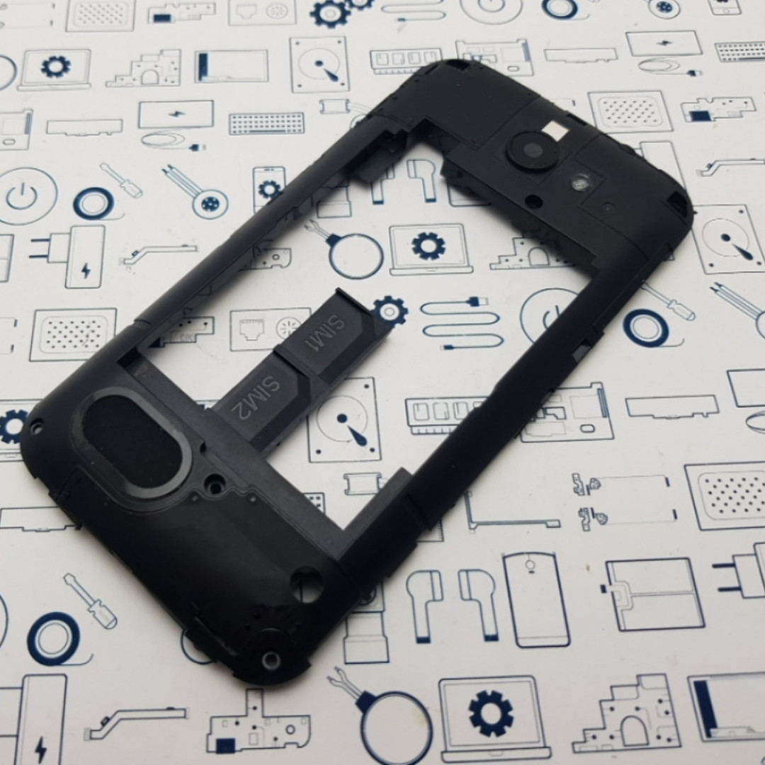 Середній корпус texet tm-4072 зі склом камери сервісний оригінал з розборки