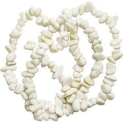 Відколи Говлит Білий, Крихта Велика, Розмір від 8 до 12 мм, Намистини Натуральний Камінь, Рукоділля