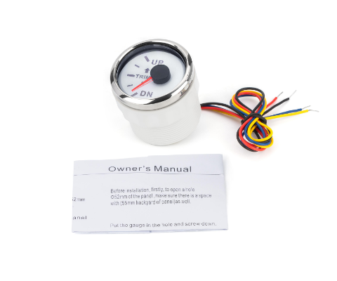 Купити Датчик трима для човна I GAUGE 52MM білий LED дисплей, ціна 675 ...