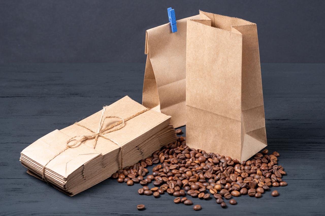 Пакет паперовий для чаю та кави 95*65*190 мм, упаковка 600 штук, фото 1