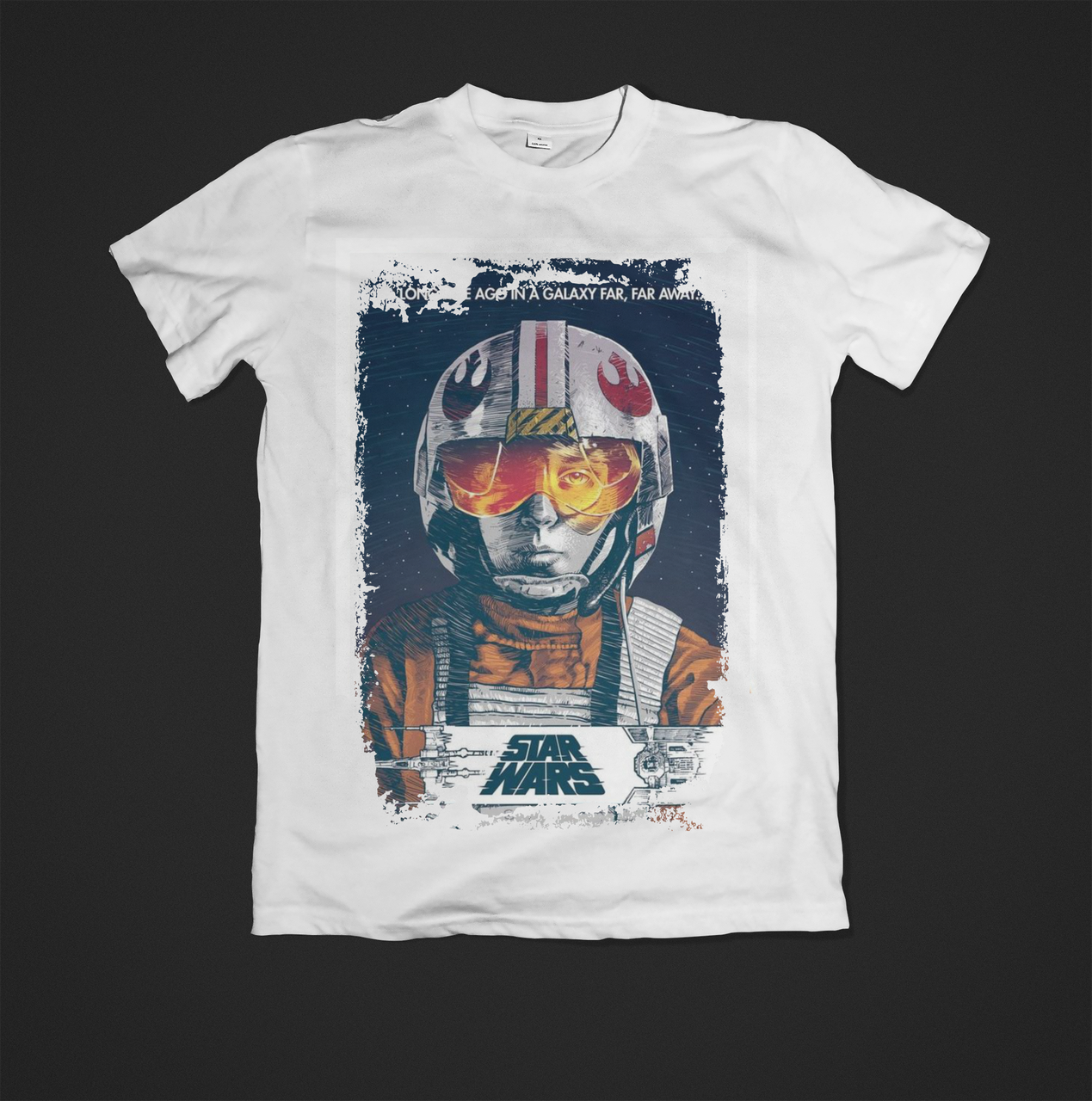 Футболка YOUstyle Star Wars 0006 XXL White
