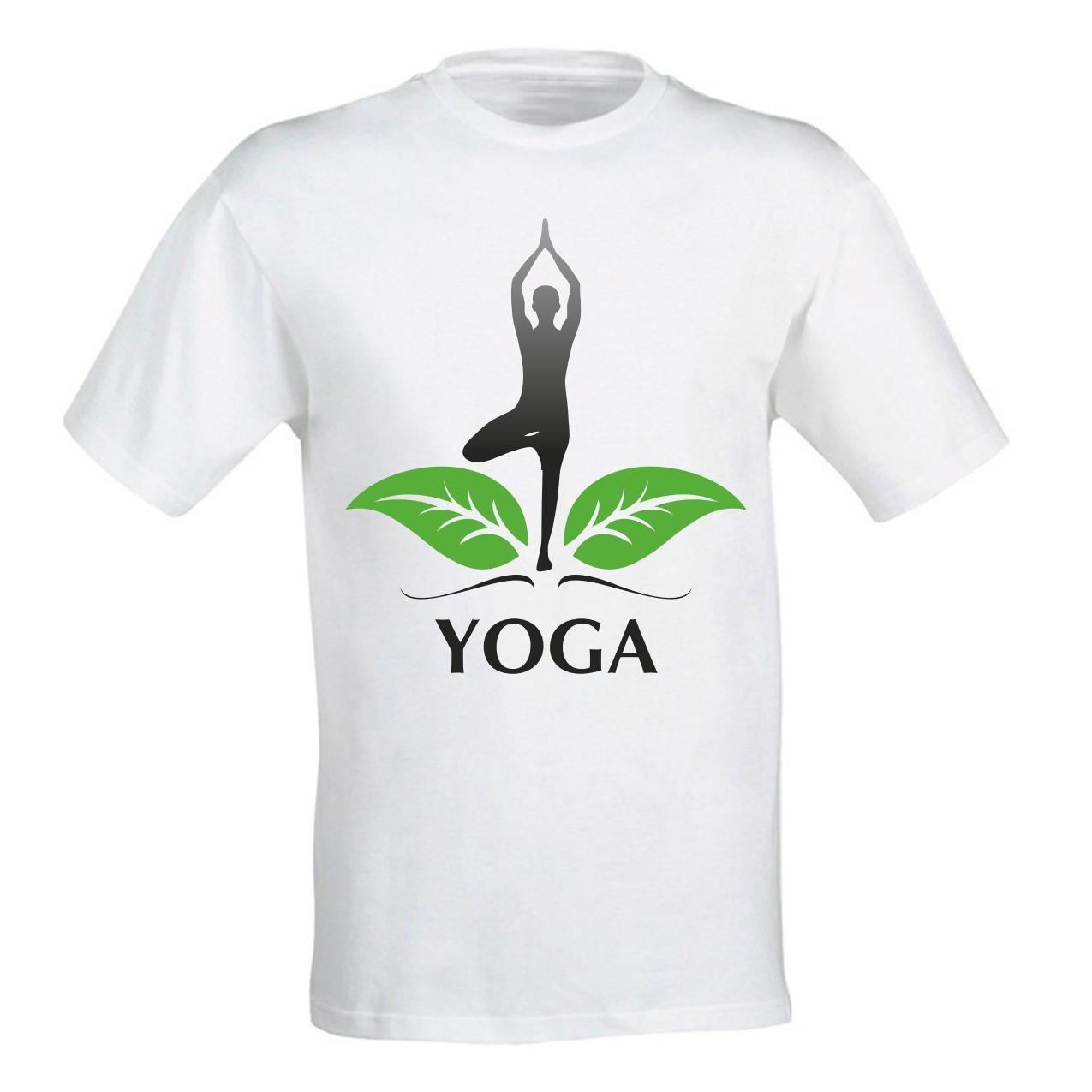 Жіноча футболка з принтом для йоги YOGA 2 Push IT