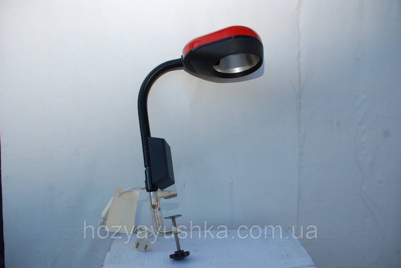 Настільна лампа зі струбциною СРСР, фото 1