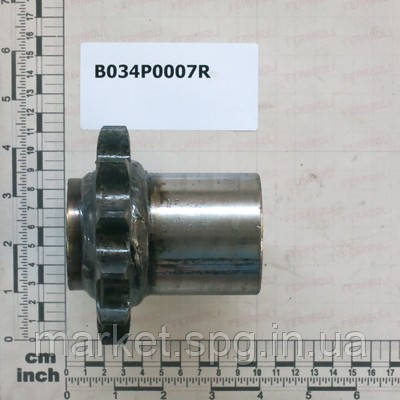 B034P0007 Вал-зірочка Z=12-1 Feraboli