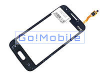 Сенсор (тачскрін) Samsung G313HN, G313HU Galaxy Ace 4 чорний (з камерою)