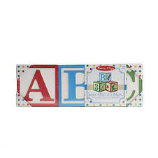 Набір із 3 великих дерев'яних кубиків ТМ Melissa&Doug, фото 4