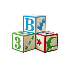 Набір із 3 великих дерев'яних кубиків ТМ Melissa&Doug, фото 5