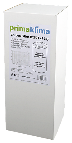 Фільтр вугільний Prima Klima K2601 (360-480м3) ECO LINE, фото 3