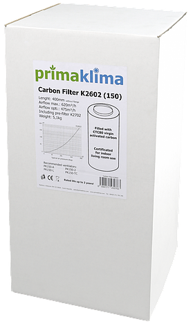 Фільтр вугільний Prima Klima K2602 (475-620м3) ECO LINE, фото 2