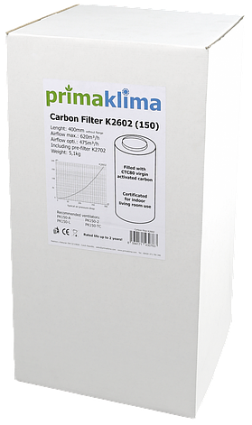 Фільтр вугільний Prima Klima K2602 (475-620м3) ECO LINE, фото 1