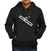 Худі (кенгуру) DROPPARTNER Merch Premium Classic Hooded Sweat з принтом M / 48 Чорне (SUN_DP012M)