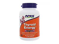 Поддержка щитовидной железы Thyroid Energy, Now Foods, 90 капсул