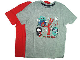Комплект футболок для хлопчика, (2 шт. в пакованні) розмір 98/104,98/104. Peperts, арт. 271399