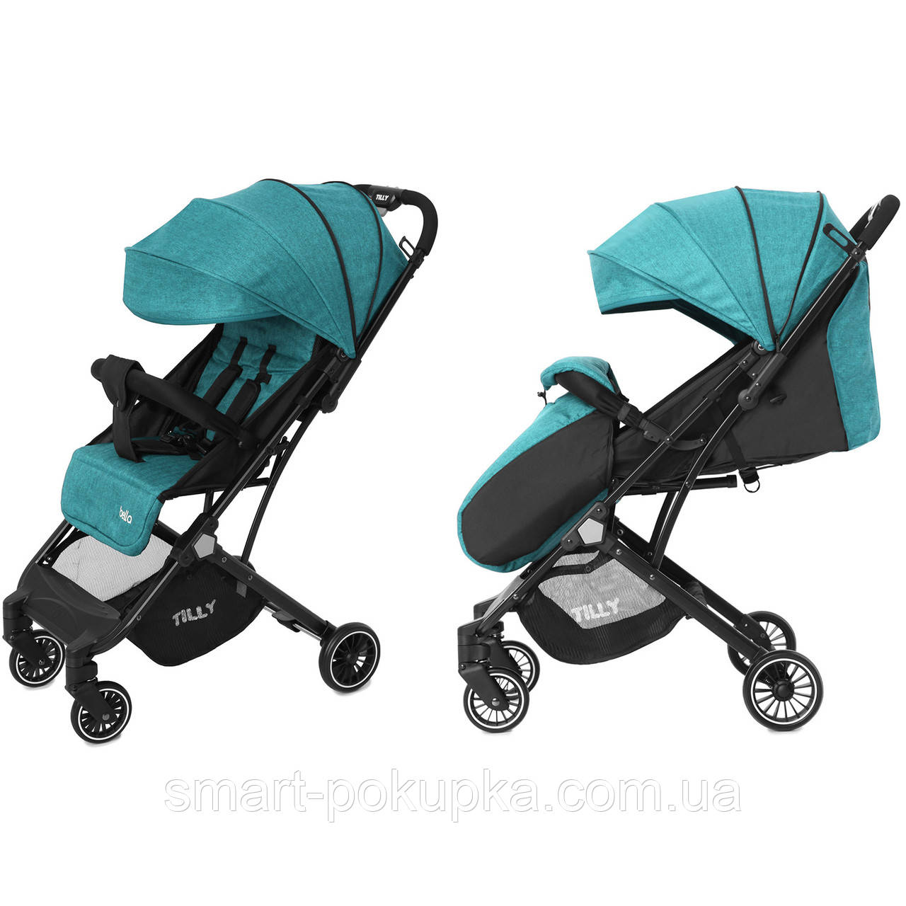 Коляска прогулочная Tilly Bella T-163 Pear Green +дощовик S/1/