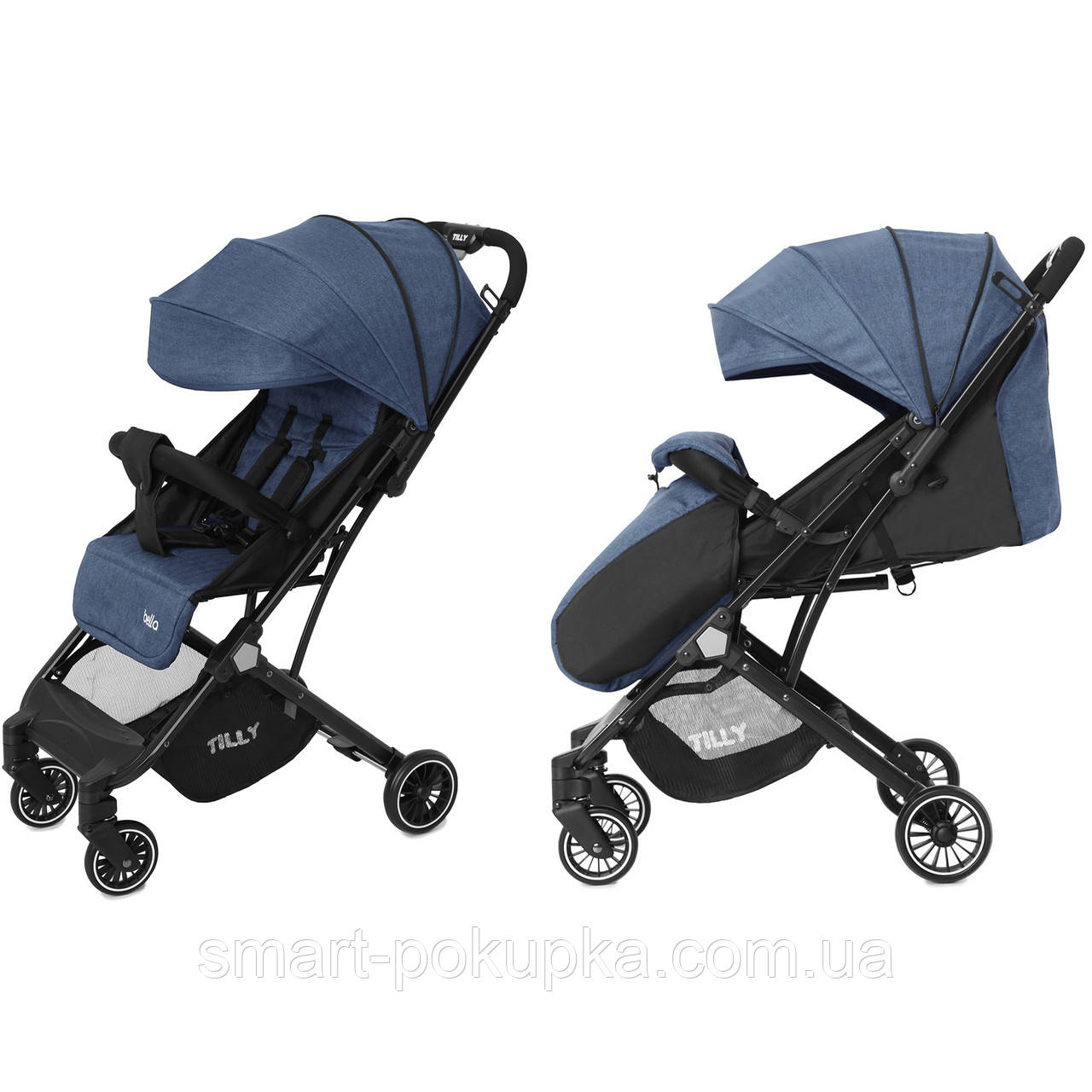 Коляска прогулочная Tilly Bella T-163 Sky Blue +дощовик S/1/