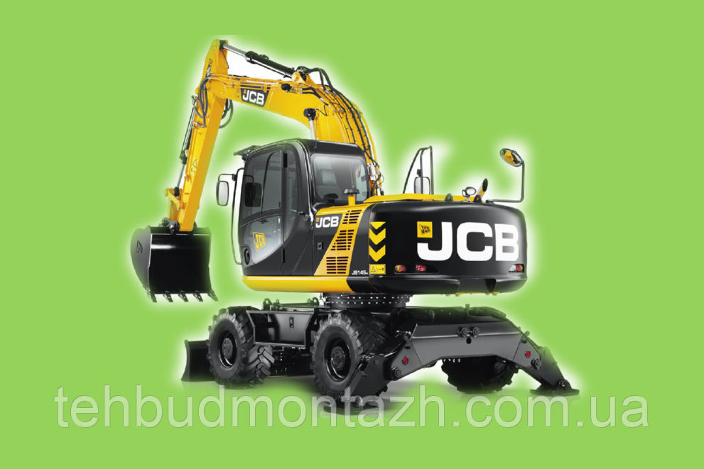 Оренда екскаватора JCB 145 на колесах