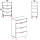 Комод 3 Венге темний Компанит (60х37х92 см), Доставка в пункт видачі Rozetka БЕЗКОШТОВНА, фото 3