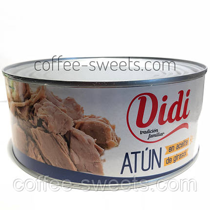 Тунець Didi Atun en Aceite (в олії) 900g, фото 2