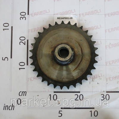B034P0014 Шестерня Z=31-1 Feraboli