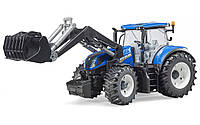 Іграшка трактор з навантажувачем New Holland T7.315 Bruder (03121)