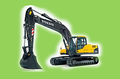 Оренда екскаватора VOLVO EC 180 гусеничний