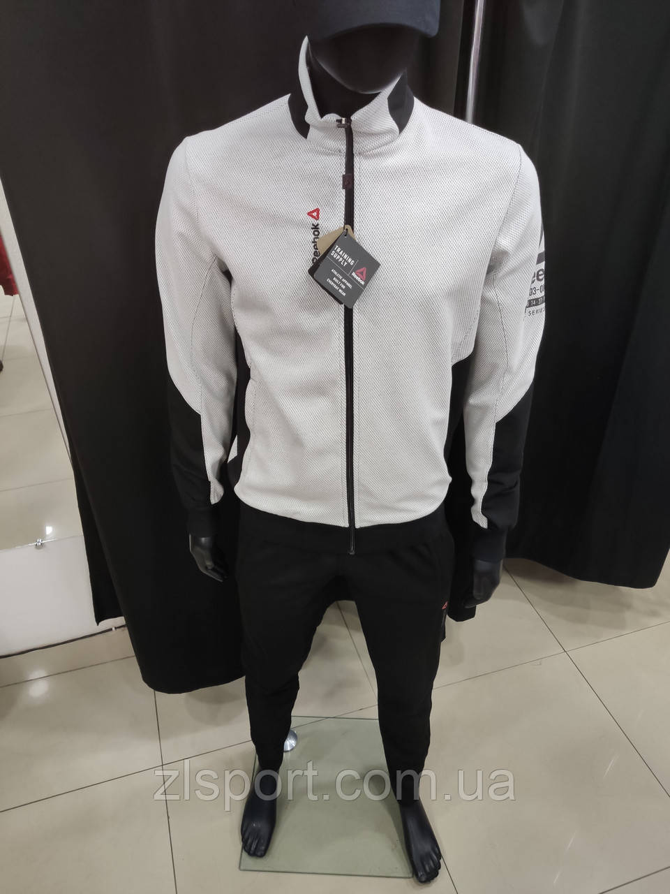 Чоловічий спортивний костюм REEBOK без капюшона, штани без манжета