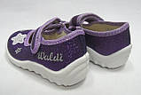 Ошатні текстильні туфлі для дівчинки тм"Валді", розміри  22,24,25, фото 4