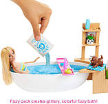 Барбі та ванна кімната Barbie Fizzy Bath, фото 6