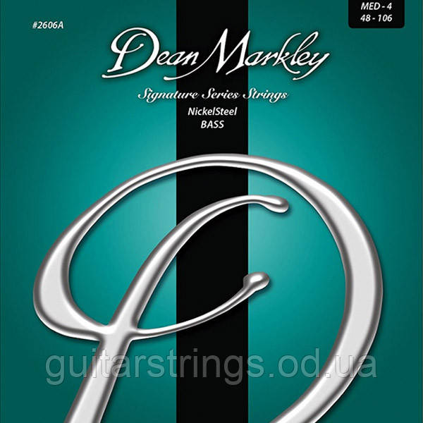 Струны Dean Markley 2606A Signature NickelSteel Bass Medium 48-106
